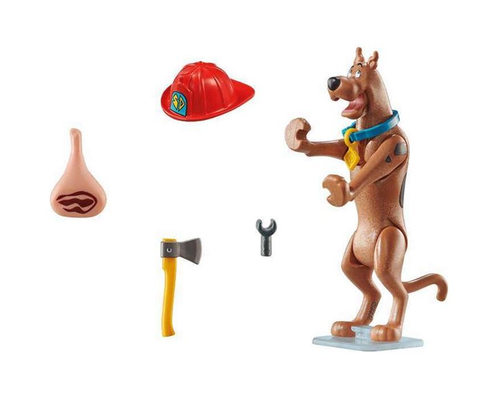 Playmobil Συλλεκτική Φιγούρα Scooby Πυροσβέστης 70712