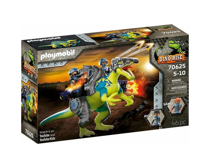 Playmobil Dino Rise Σπινόσαυρος Με Διπλή Πανοπλία 70625