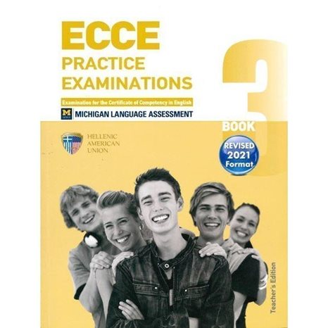 ECCE PRACTICE EXAMINATIONS 3 TCHR'S (+CD(4)) REVISED FORMAT 2021