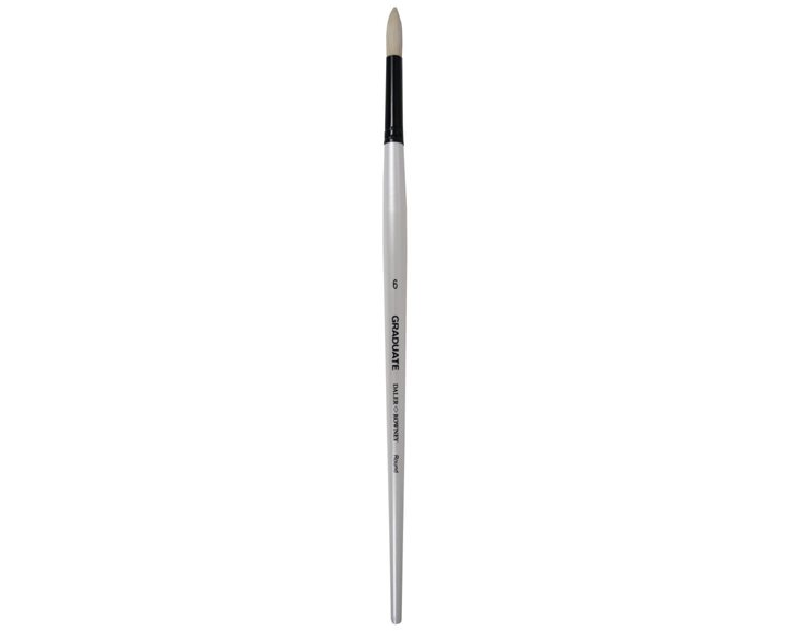 Πινέλο Graduate Daler Rowney White Goat Oval Wash 6 212145006