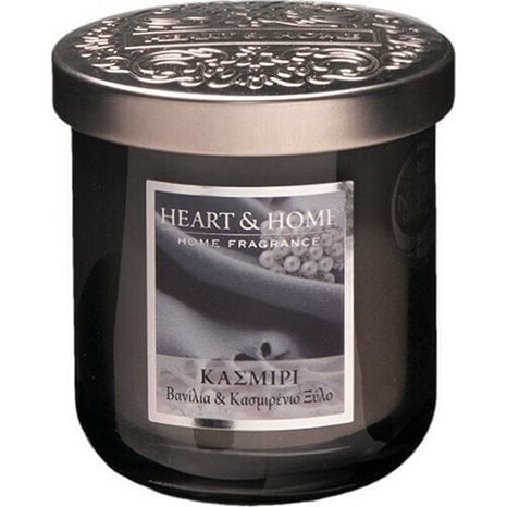 Κερί Αρωματικό Heart & Home Κασμίρι 320g