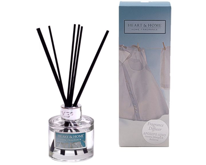 Διαχύτης Heart & Home Δροσερό Λινό 75ml