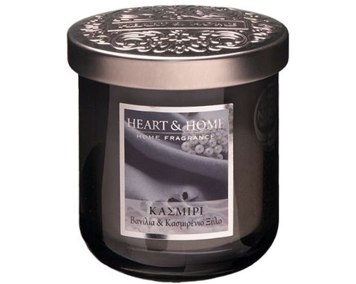 Κερί Αρωματικό Heart & Home Κασμίρι 110g