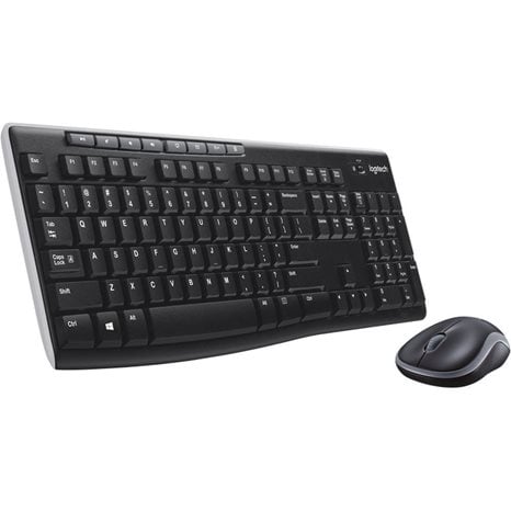 Logitech MK270 Desktop Combo GR (Black, Wireless, GR Keys) (LOGMK270)