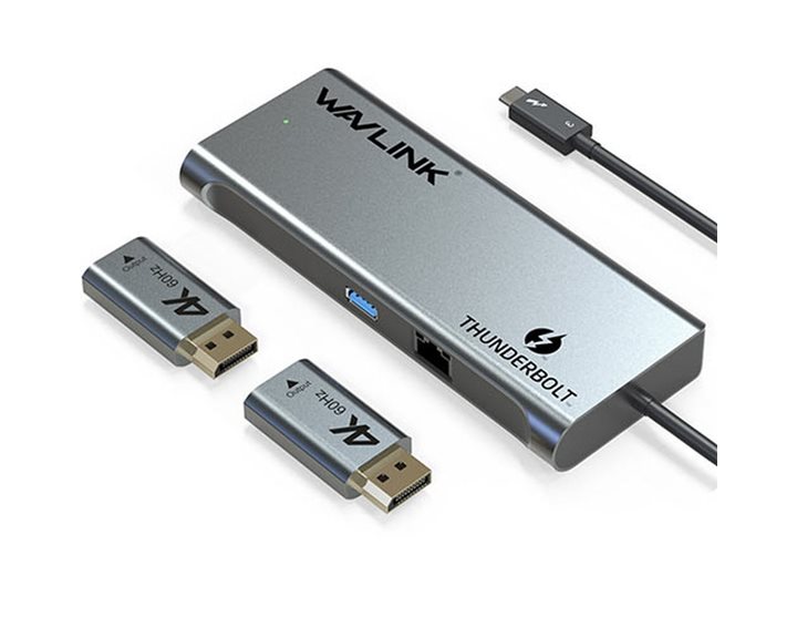 WAVLINK THUNDERBOLT 3 SINGLE 5K DUAL 4K MINI DOCKING STATION