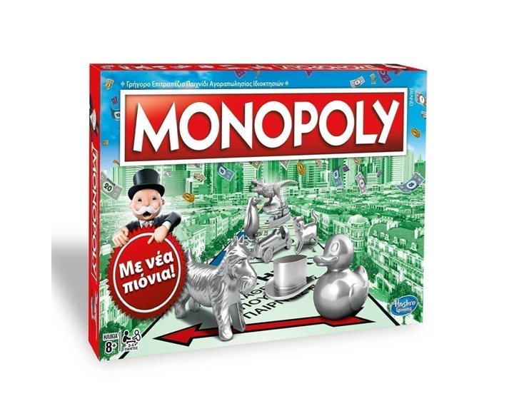 Επιτραπέζιο Παιχνίδι Hasbro Monopoly Clsssic C1009