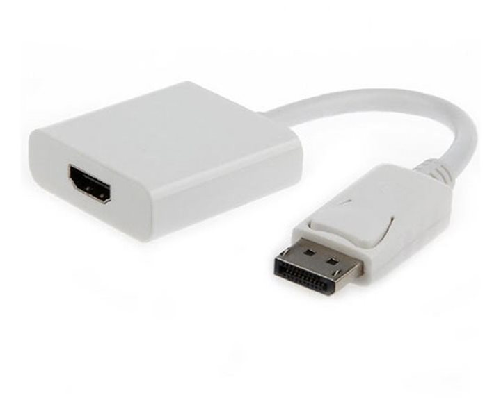 CABLEXPERT DISPLAY PORT TO HDMI ADAPTER WHITE