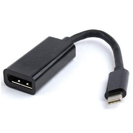 CABLEXPERT USB-C TO DISPLAY PORT ADAPTER BLACK