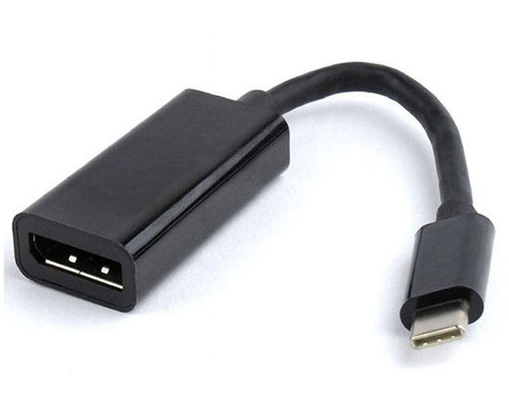 CABLEXPERT USB-C TO DISPLAY PORT ADAPTER BLACK