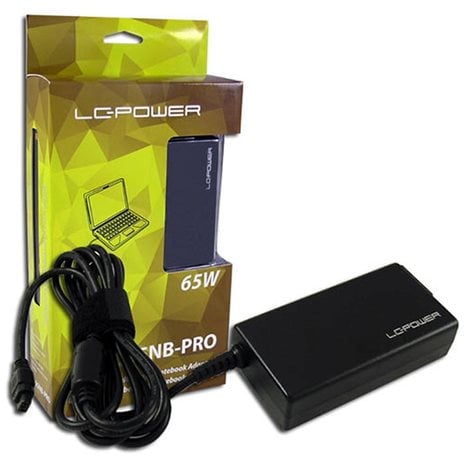 LC POWER 65W UNIVERSAL MULTI RANGE NOTEBOOK ADAPTER
