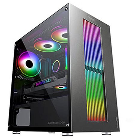 ARMAGGEDDON GAMING CASE TRON VII BLACK