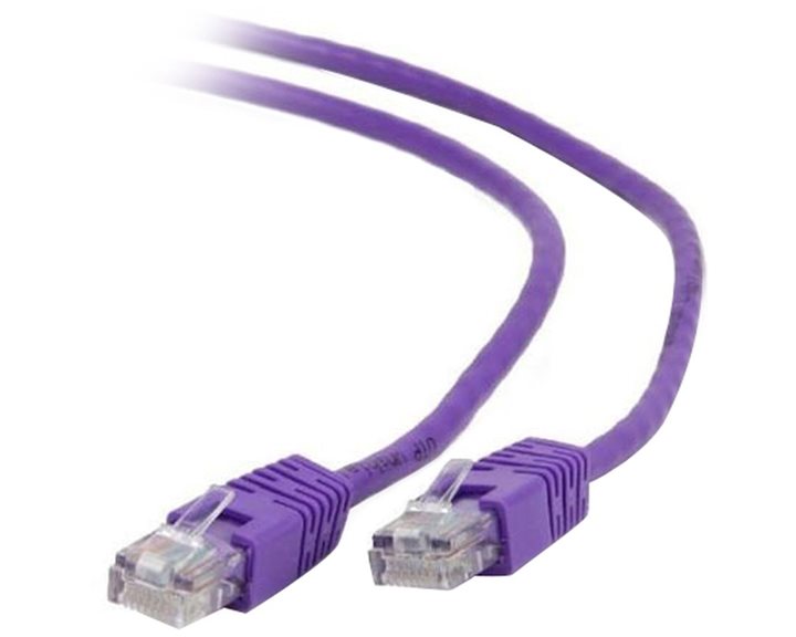 CABLEXPERT FTP CAT6 PATCH CORD PURPLE SHIELDED 5M