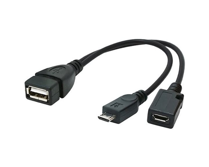CABLEXPERT USB ADAPTER CABLE OTG AF + MICRO BF TO MICRO BM CABLE 0,15m