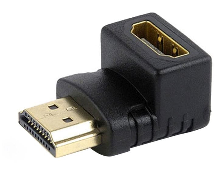 CABLEXPERT HDMI RIGHT ANGLE ADAPTER 90o DOWNWARDS