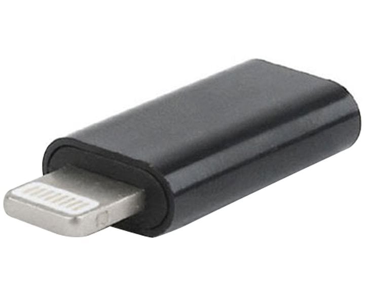 CABLEXPERT USB TYPE C ADAPTER (CF/8PIN M) BLACK
