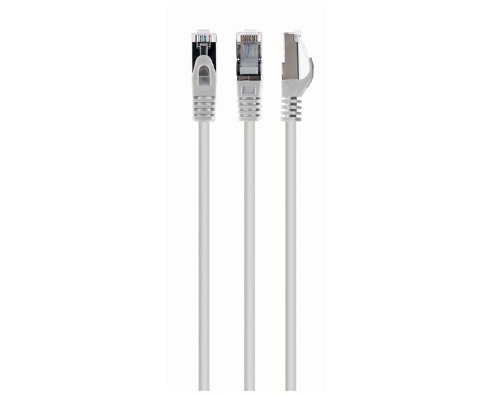 CABLEXPERT FTP CAT6 PATCH CORD WHITE SHIELDED 1M