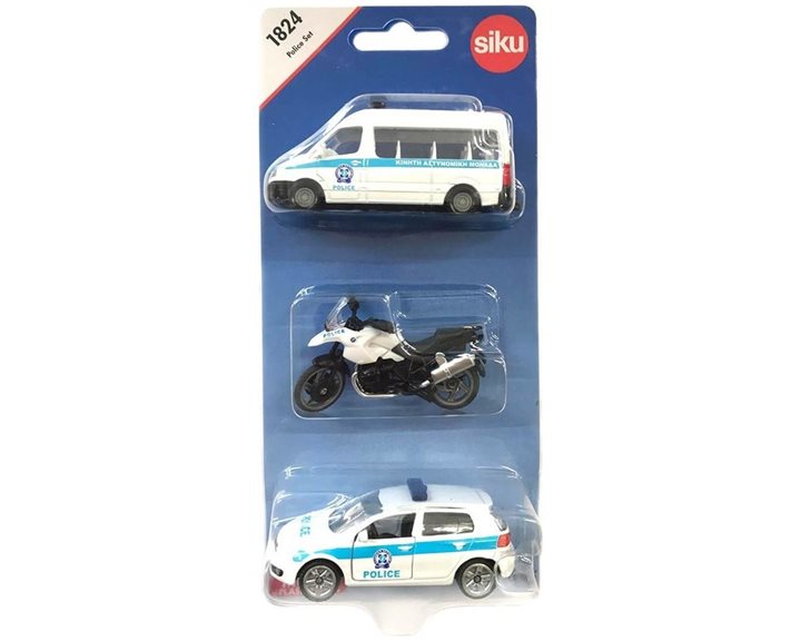 Siku Σετ 3 Οχήματα Ελληνικής Αστυνομίας SIGR1824