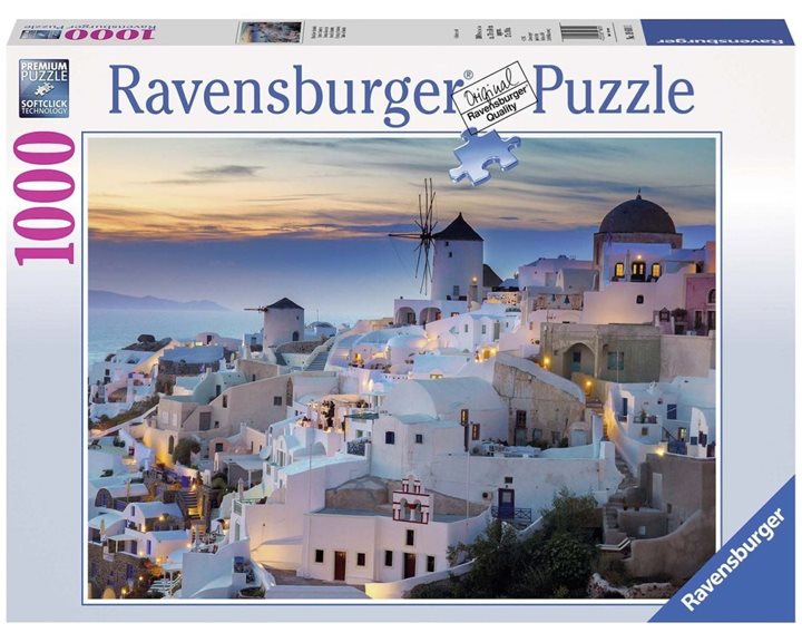 Παζλ Ravensburger 1000τμχ. Σαντορίνη 19611