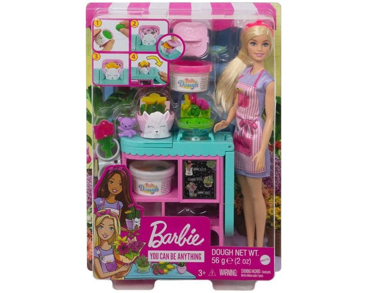 Mattel Barbie You Can Be Anything Ανθοπώλης Και Σετ Παιχνιδιού GTN58