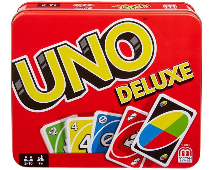 Uno Deluxe Παιχνίδι Καρτών K0888