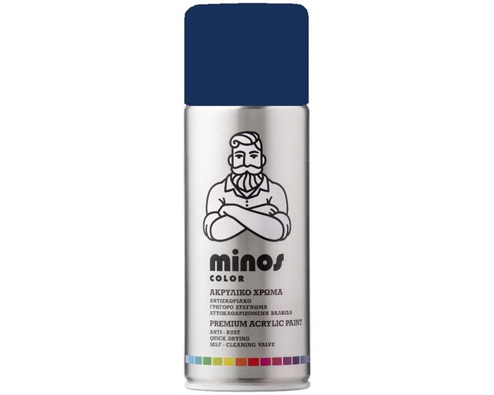Minos Color Spray RAL 5003 Μπλε Ζαφειριού 400ml