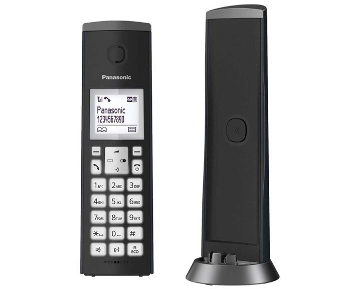 Ασύρματο Τηλέφωνο Panasonic KX-TGK220GM Matte Black (KX-TGK220GM) (PANKX-TGK220GM)