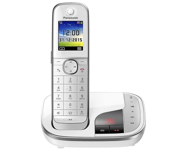 Ασύρματο Τηλέφωνο Panasonic KX-TGJ320GW White(KX-TGJ320GW) (PANKX-TGJ320GW)