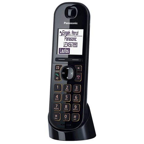 Ασύρματο IP Τηλέφωνο Panasonic KX-TGQ200GB Black(KX-TGQ200GB) (PANKX-TGQ200GB)