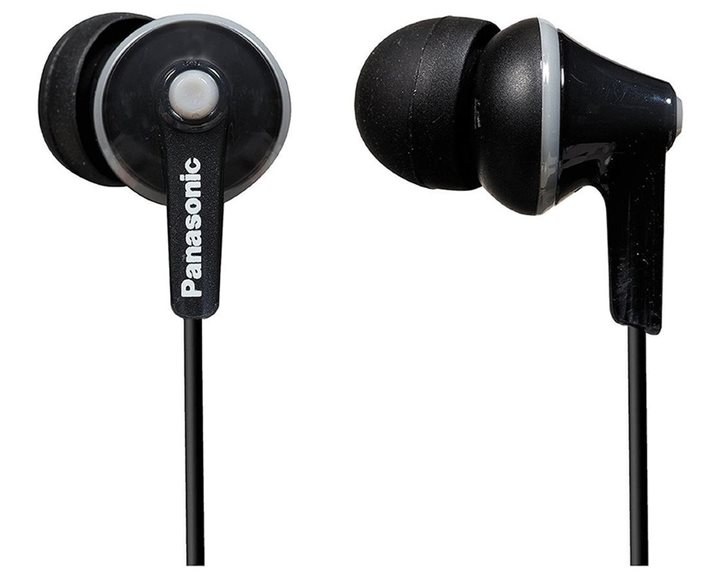 Panasonic RP-HJE125 Black Headphones (RPHJE125EK)