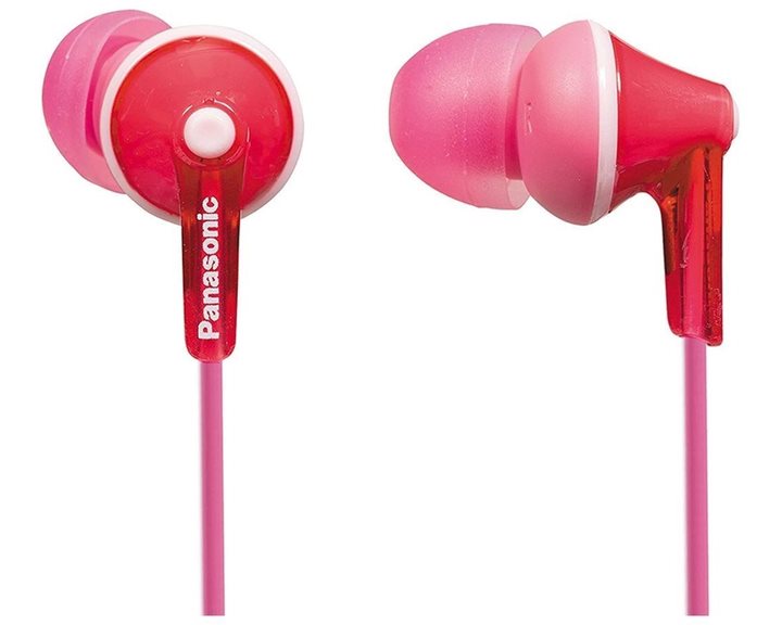Panasonic RP-HJE125 Pink Headphones (RPHJE125EP)
