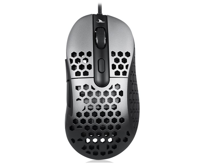 Motospeed ZEUS 6400 Wired Gaming Mouse Black Grey
