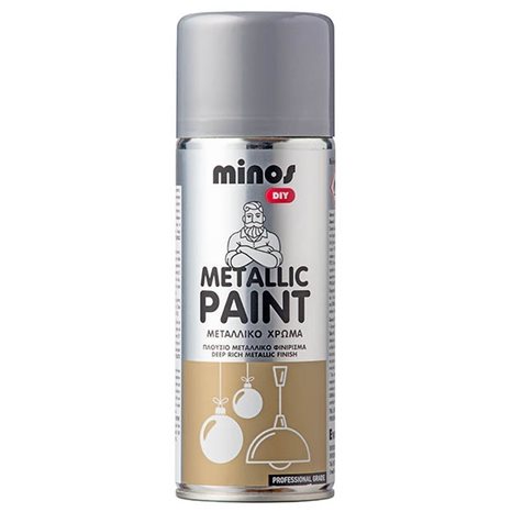 Minos Color Spray Ral 7016 Γκρι Ανθρακί 400ml
