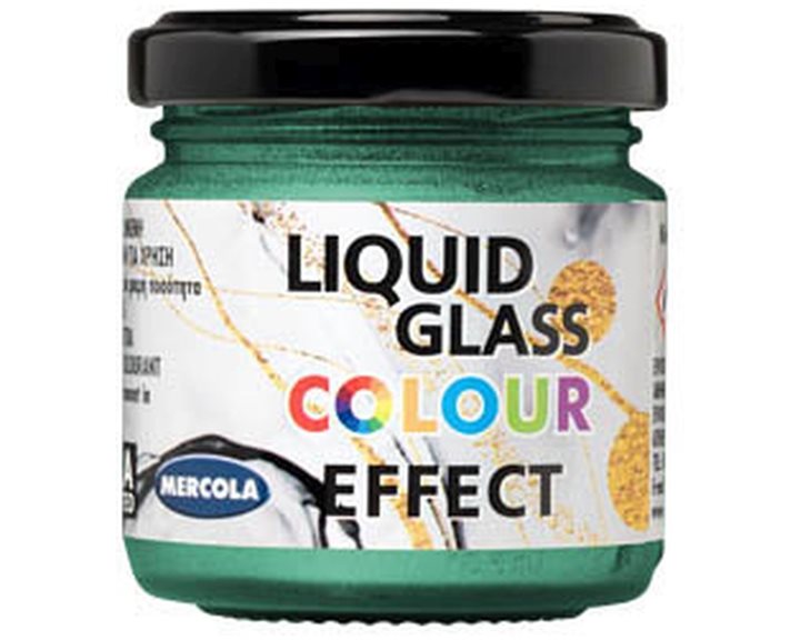LIQUID GLASS COLOUR METALLIC ΠΡΑΣΙΝΗ ΠΑΣΤΑ 90ml (3568)