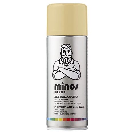 Minos Color Spray Ral 1014 Μπεζ 400ml