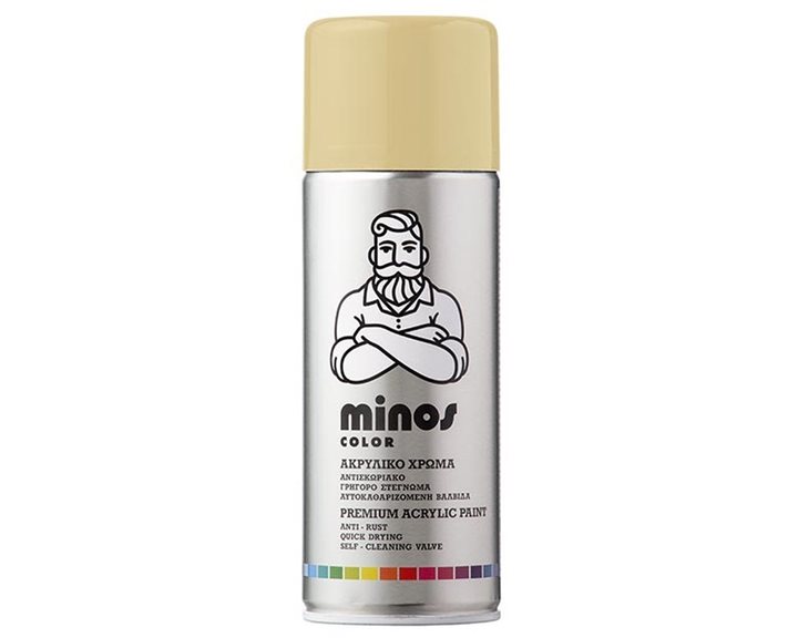 Minos Color Spray Ral 1014 Μπεζ 400ml