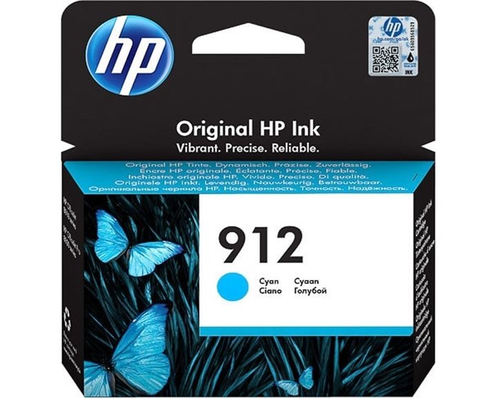 Μελάνι HP No.912 Cyan (3YL77AE)