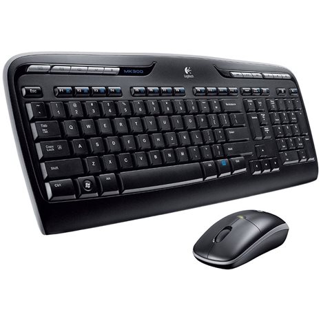 Logitech MK330 Desktop Combo GR (Black, Wireless) (LOGMK330)
