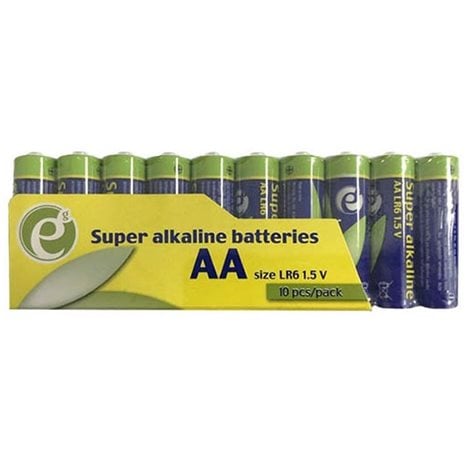 ENERGENIE SUPER ALKALINE AA BATTERRY 10PACK