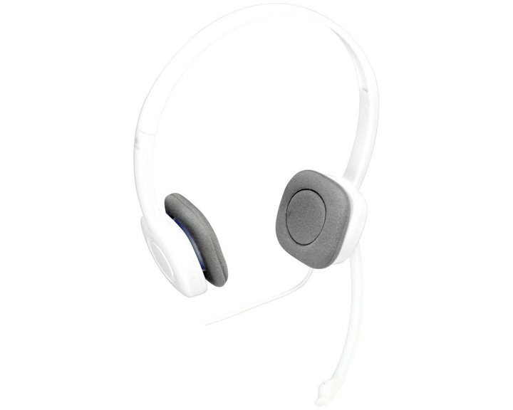 Logitech H150 Headset (Coconut, Wired) (LOGH150COCONUT)