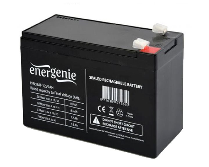 ENERGENIE UPS LEAD BATTERY 12V 9AH