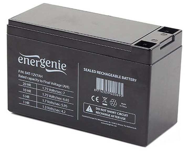 ENERGENIE LEAD BATTERY 12V 7AH