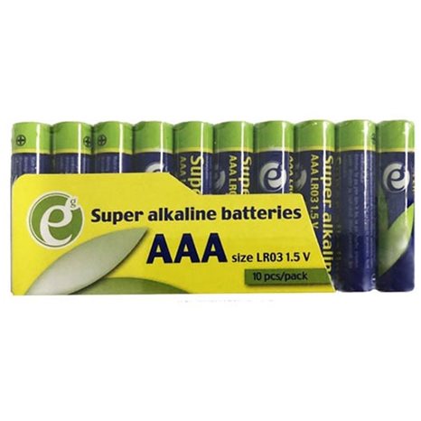 ENERGENIE SUPER ALKALINE AAA BATTERRY 10PACK