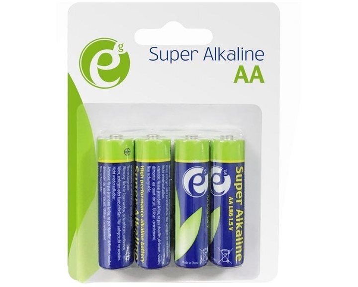 Energenie Alkaline AA Batteries 4-Pack