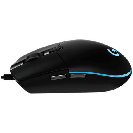 Logitech Gaming Mouse G203 Lightsync Black (910-005796) (LOGG203BK)