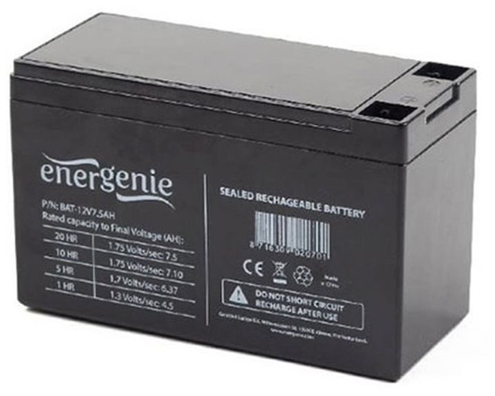 ENERGENIE LEAD BATTERY FOR UPS 12V 7,5AH