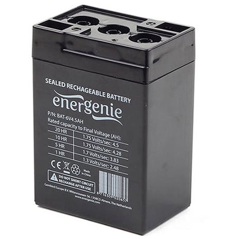ENERGENIE LEAD BATTERY 6V 4,5AH