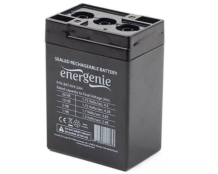 ENERGENIE LEAD BATTERY 6V 4,5AH