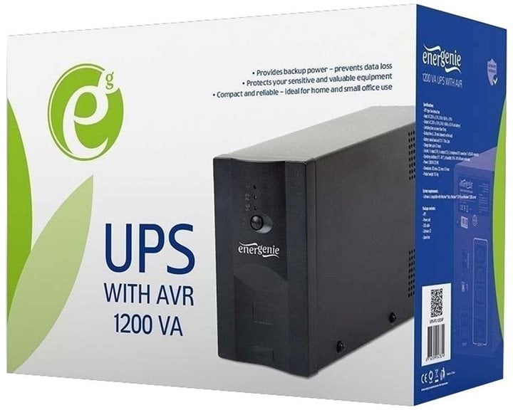 ENERGENIE UPS 1200VA WITH AVR ADVANCED