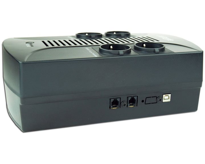 ENERGENIE 850VA UPS WITH AVR AND 4 EXTRA SOCKETS