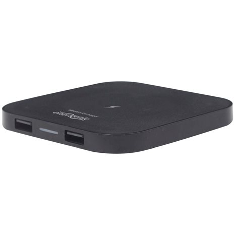 ENERGENIE WIRELESS QI 3,0 FAST CHARGER SQUARE BLACK 5W